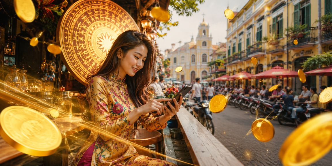 Giao diện nạp tiền VND qua ví điện tử và ngân hàng nội địa trên tik88